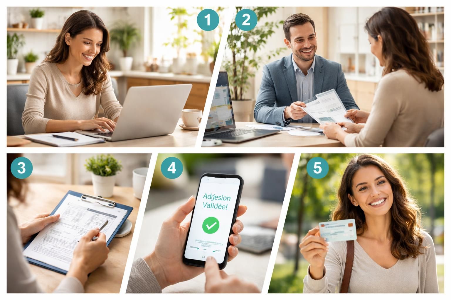 découvrez les 5 étapes essentielles pour réussir votre adhésion à une mutuelle santé et bénéficiez d'une couverture adaptée à vos besoins.