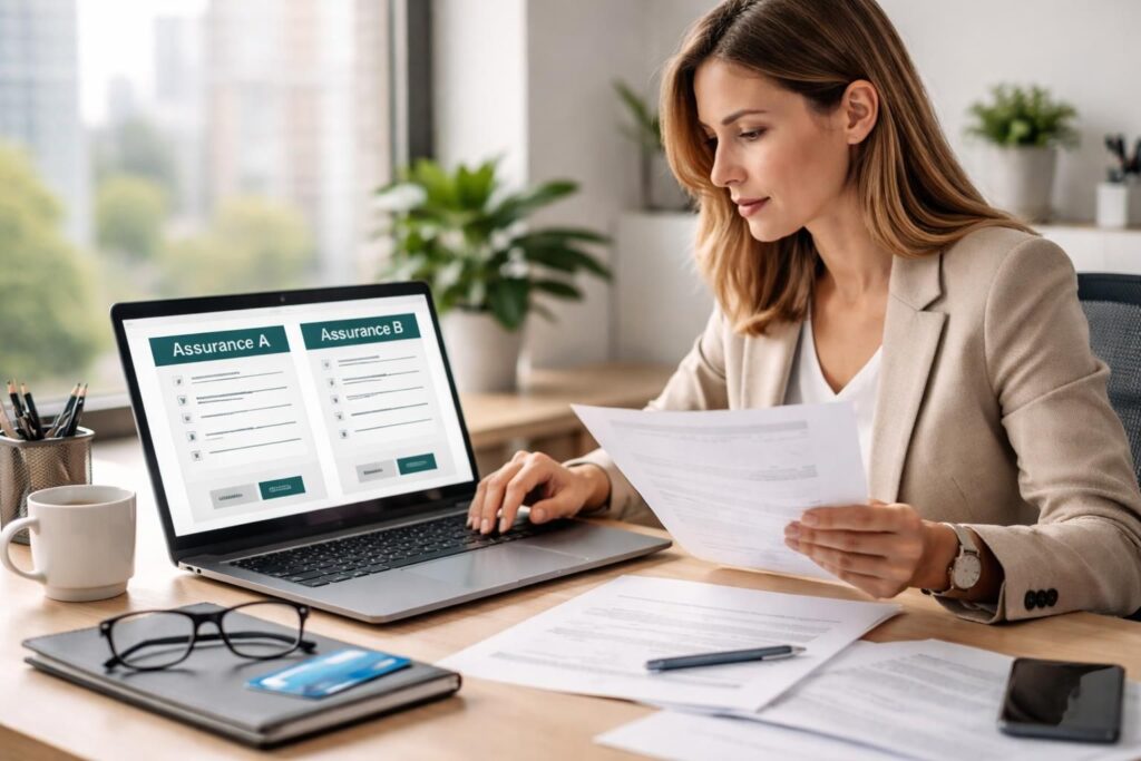 comparez et trouvez le meilleur contrat d'assurance couvrant la perte de lunettes ainsi que la protection de votre carte bancaire, pour une tranquillité d'esprit au quotidien.